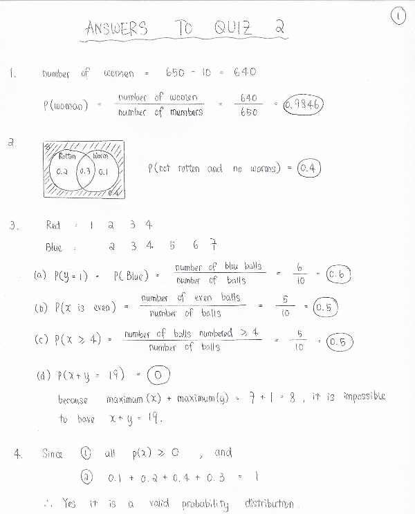 Quiz 2 Answers, Page 1